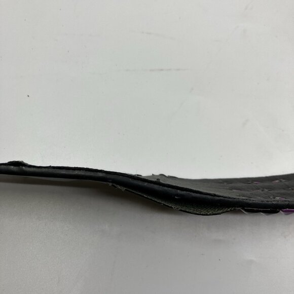 Y2K Studded Belt Checkered Checkerboard Purple Black Leather Emo Goth - Picture 6 of 7